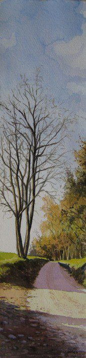 Aquarel·la sobre paper (51x12,5). Propietat de l'autor.